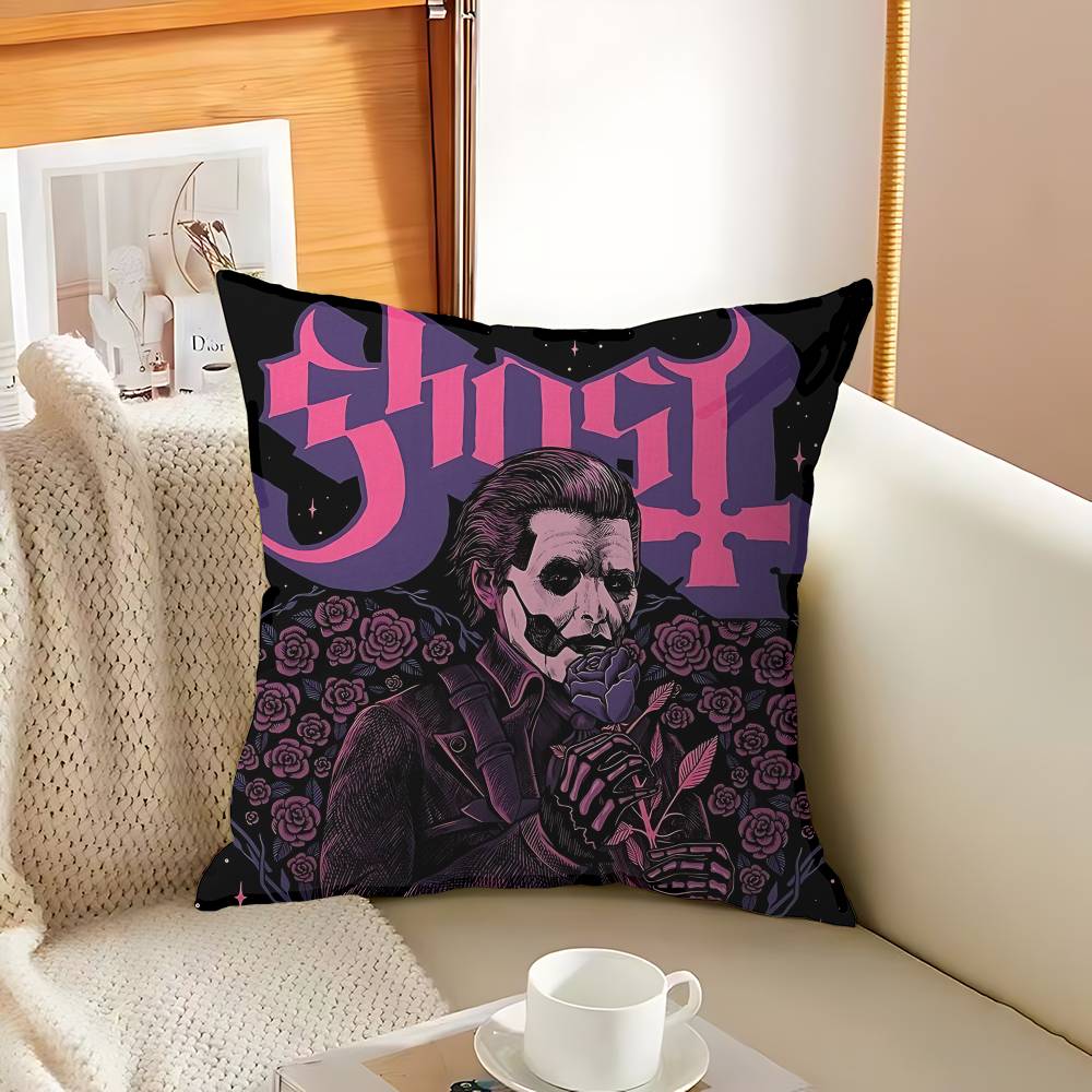 Band G-Ghostes Pillow Cushion Cover Pillowcase Living Room Sofa Home Decor Customized