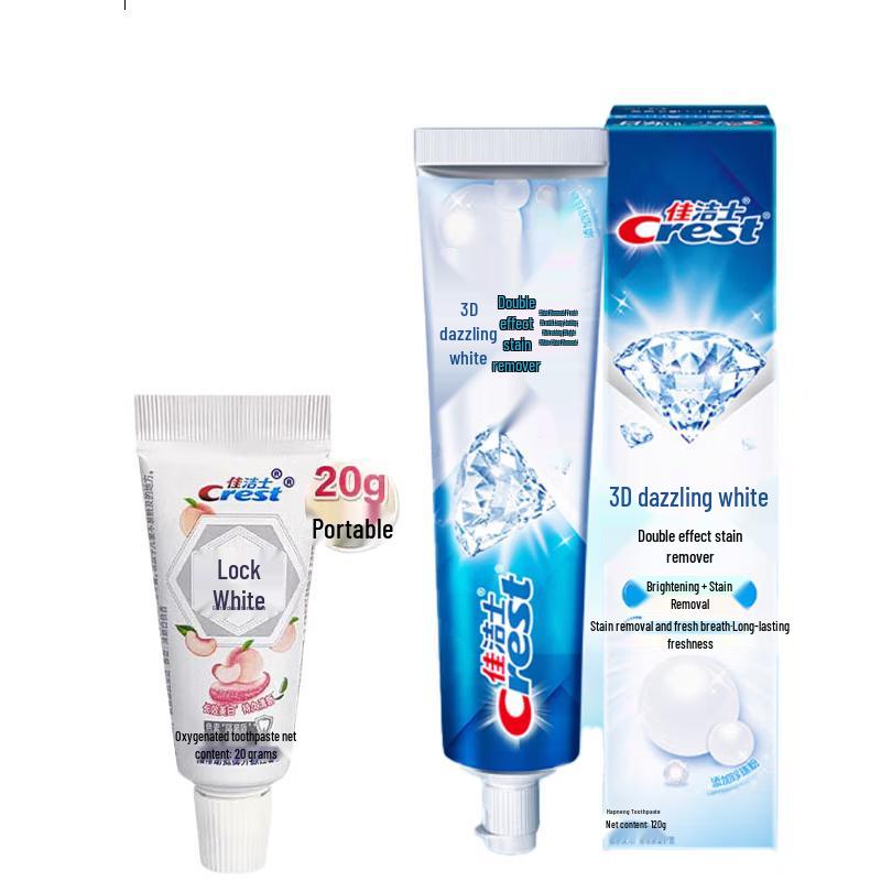 Crest Dual Whitening Toothpaste Set