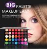 Beauty Glazed 35-Color Eyeshadow Palette: Eyeshadow Palette with Pearl/matte Finishes, Translucent, Moisturizing Ingredients, Western Style, Portable,