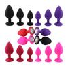 3 Size Silicone Butt Plug Anal Plug Prostate Massage Stimulator Anal Trainer for Adult Erotic Sex Toys for Women Men Gay Couples