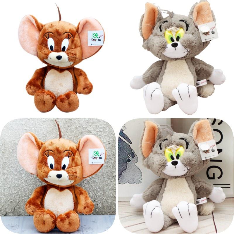 Jerry Plush Toy Cat Mouse Tom Cat Doll Stuffed Animal Children's Gift Rat Year Mascot