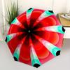 1pc Kaleidoscope Pattern Automatic Open/close Folding Umbrella, Compact Portable Travel Umbrella,Cute Umbrella, Durable Construction Yy250804090