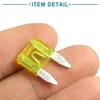 ACROPIX Fusível Fusível Pequeno Carro Caminhão SUV 20A Amarelo 30pcs