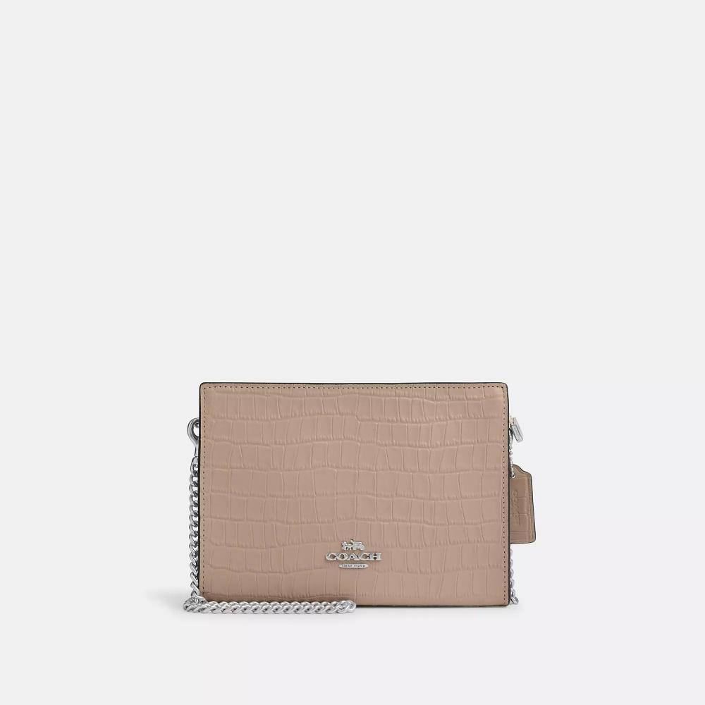 

Coach Slim Crossbody Silver Stone One Size