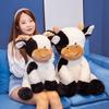Bello 25CM-70CM Huggable Peluche Mucca Giocattolo Adorabile Bovino Peluche Animali di Peluche Bovino Morbido Bambola Giocattoli per Bambini Regalo di Compleanno per Bambini