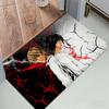 Hot Anime D-Death N-Note Floor Mat Cozy Flannel Soft Thick Non-Slip Mat For Living Room Bedroom Kitchen Decor Rugs