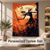 Wall Hanging Tapestry Art Cloth Bedroom Room Background DecorThe Nightmare Before Christmas Jack Sally