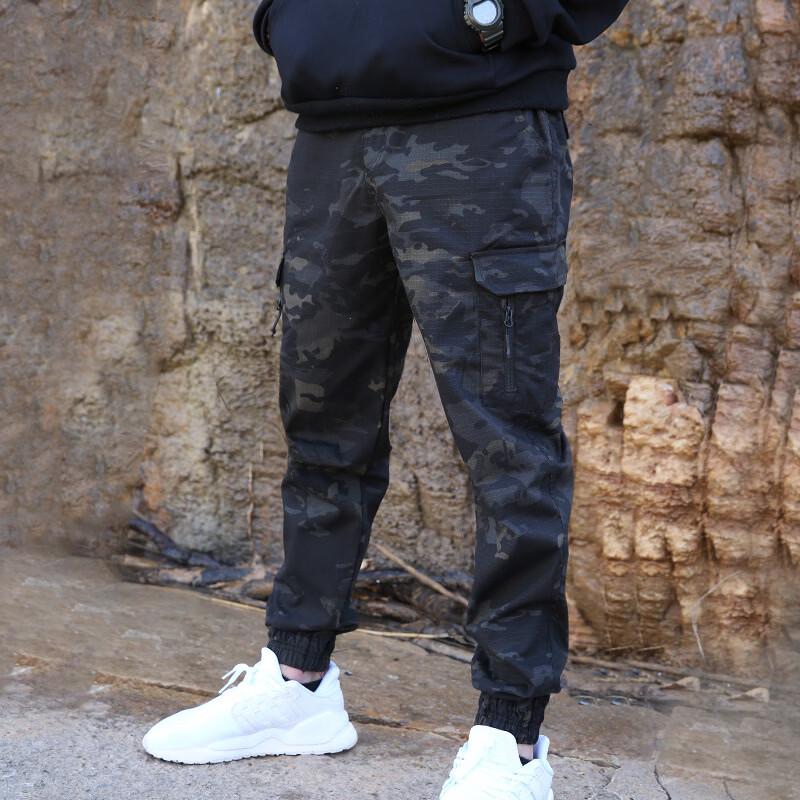 Men s Tactical Camouflage Slim Fit Pants