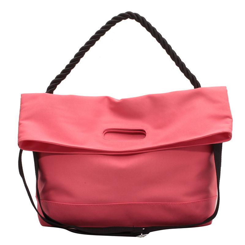 Large capacity niche bag women's summer new girl canvas shoulder bag premium tote bag