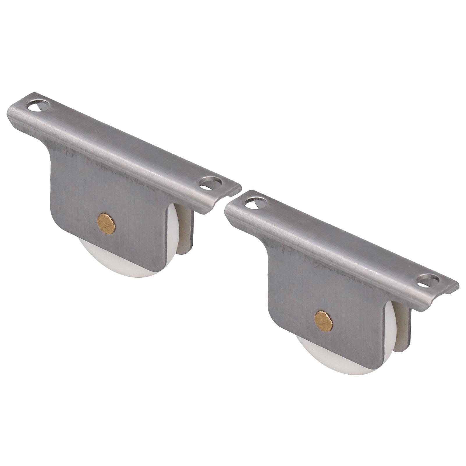 

2Pcs Sliding Door Pulley Roller Wheel with Base for Bathroom Shower Glass Doors 38mm