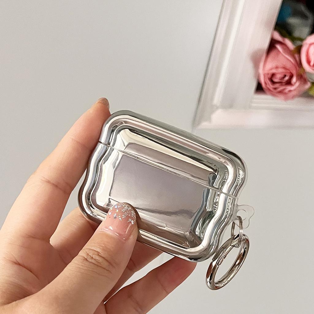Luxury Laser Aurora Soft Wave Earphone Case For Airpods Pro Cover Protection For Airpod 1 2 3 Pro2 Coque Cases Charging Box