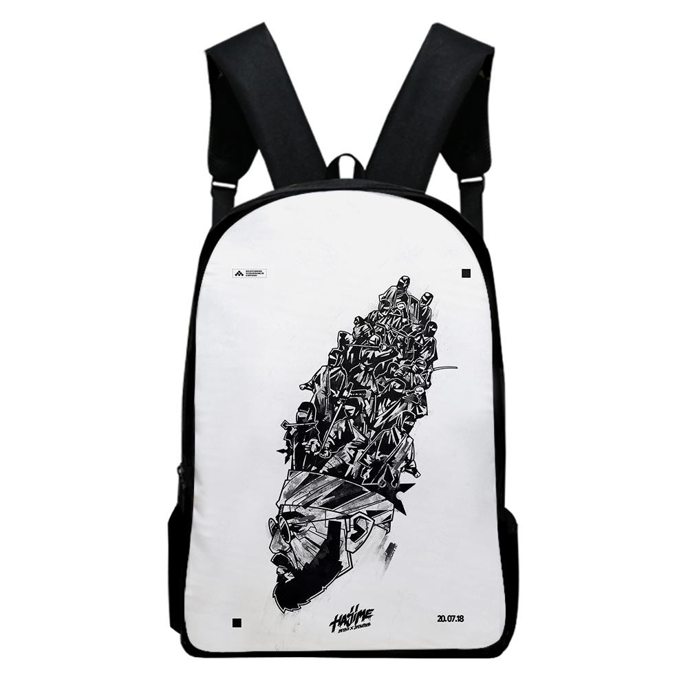 Fashion Novelty Miyagi & Andy Panda Notebook Backpacks pupil School Bags 3D Print Oxford Waterproof Boys/Girls Laptop Backpacks