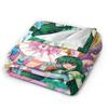 Mermaid Melody Pichi Pichi Pitch Flannel Blanket Winter  Warm Throw Blanket for Kids Couch Chair Funny Bedspread Sofa Bed Cover