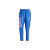 Japan Tiro 22 Football Training Series Striped Print Tapered Vintage Sports Pants Men Bottoms Sky-Blue HD8933