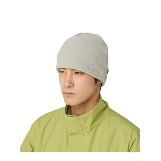 Used New Snow Peak Water-Repellent Fleece Watch Cap AC-25AU024 Headwear Cap Hat Men's Women's LIGHT GRAY One