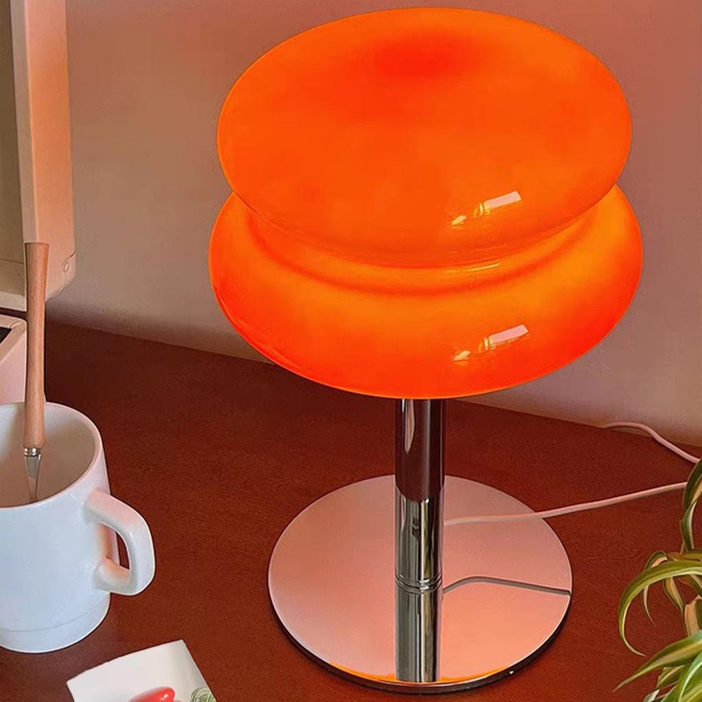 Modern LED with USB Plug Candy Colors Pink/Blue/Red/Orange/Yellow/White Decorative Table Lamps, Bedside Lamps, Table Lamp.