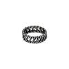 SCALETTO BLACK WSM015 Bone Ring