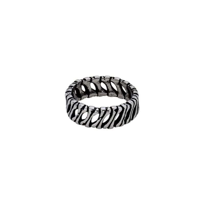 SCALETTO BLACK WSM015 Bone Ring