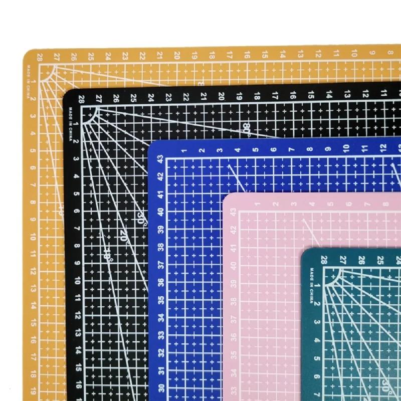 A3 Cutting Mat - Double-Sided PVC Workstation for Crafting & DIY, Anti-Scissor Protection (45x30cm) for Students & Artists