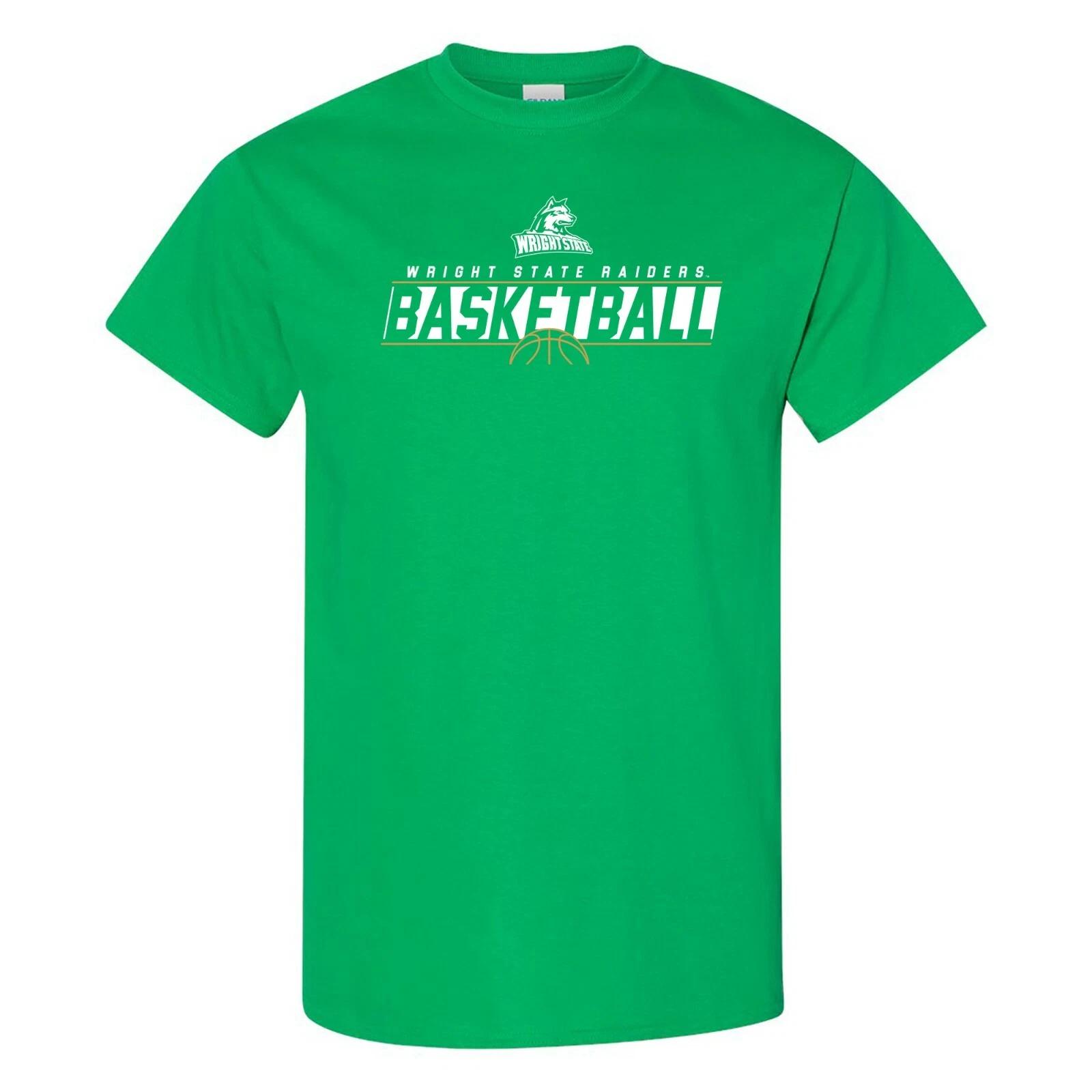 Wright State Raiders Basketball Charge Short Sleeve T-Shirt - Irish Green S