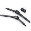 YEAHRUN 2PCS Steel CVD Front Axle Drive Shaft 48.5/52.5mm for 1:24 RC Crawler Car Axial SCX24 All Series Upgraded Parts