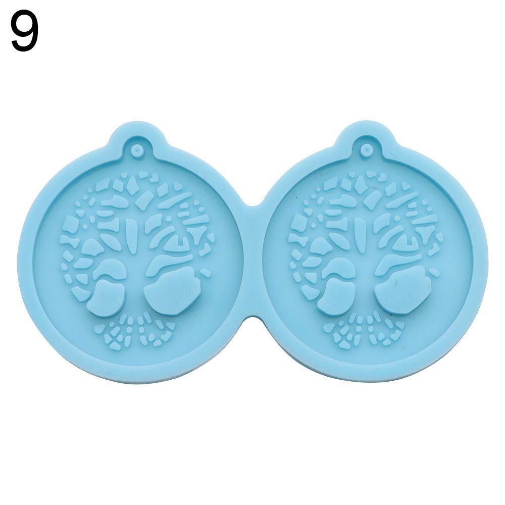 DIY Casting Mould Crafts Epoxy Resin Mold Keychain Pendant Earrings Mold Ear Studs