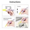 Waterproof Industrial Paint Marker Colorful Sewing Pen Portable Oil Based Pen  Tire Tread