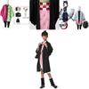 High-quality Polyester And Synthetic Fiber Demon Slayer Kimetsu No Yaiba Costume Perfect For Boys And Girls