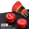 1Pcs 16mm Mushroom Emergency Stop Switch Mushroom Stop Button  for Emergency Stop Control