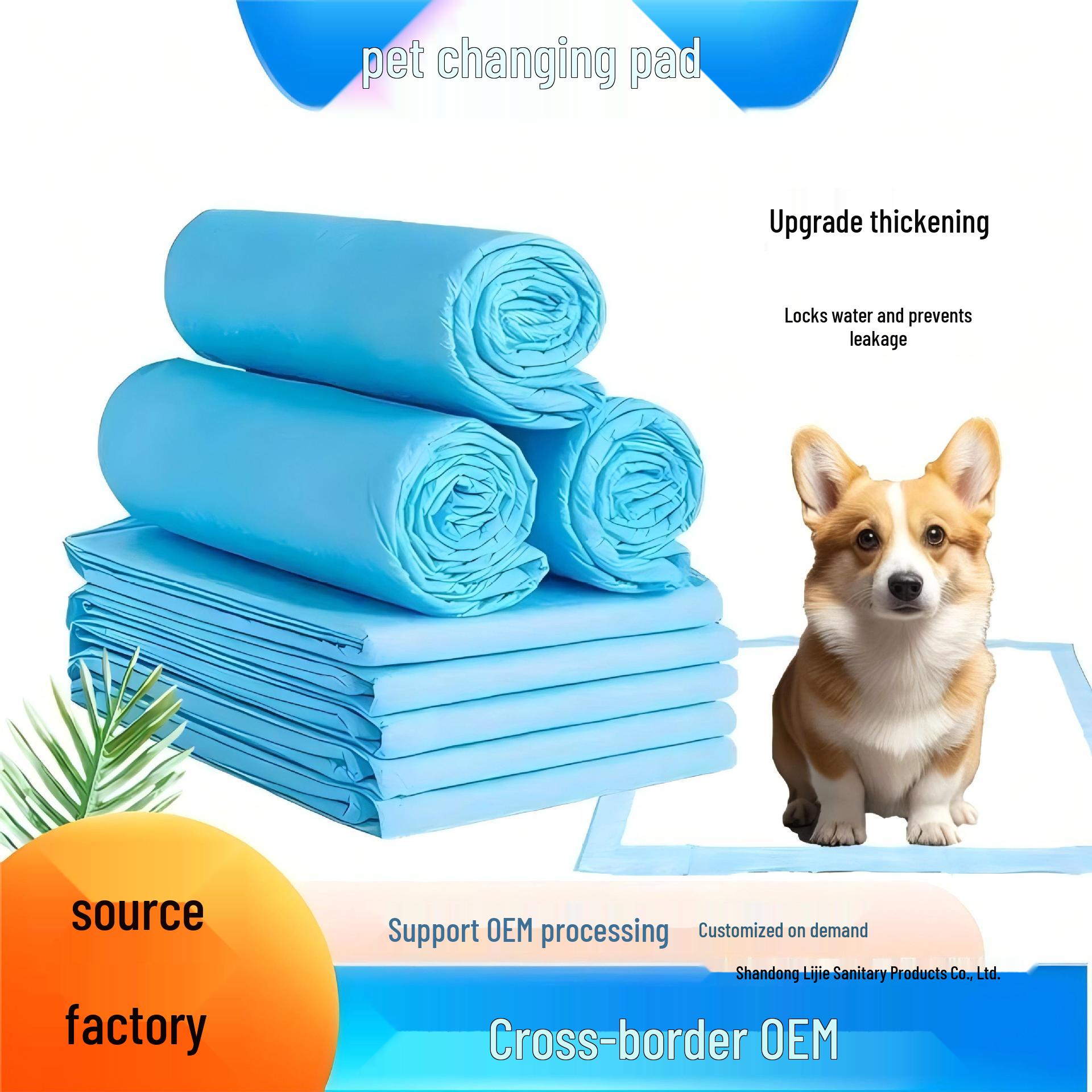 

Large Dog Pee Pads - Thickened Disposable Deodorant Urine Barrier for Pets Trial S 33x45cm 20 pcs