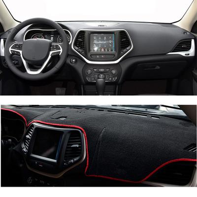 Car Styling For Jeep Cherokee KL 2014- Dashboard Cover Mat Rug Anti-UV DashMat Dash Board Sunshade Protect Carpet