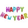 Merry Balloons Christmas Xmas Inflating Banner Happy New Year Party Decoration