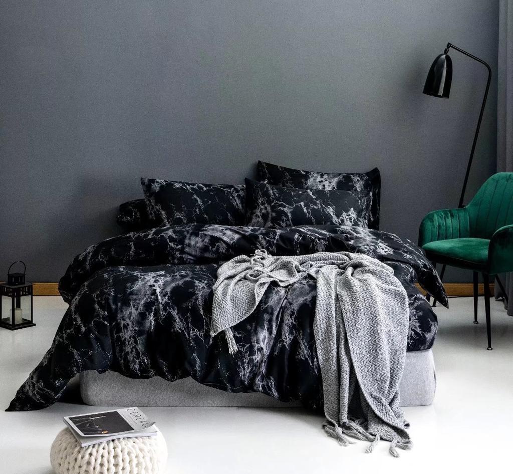 Traditional Printed Pillowcase Quilt Cover Two Or Three-Piece Set Is Available