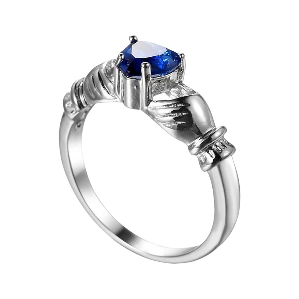 Party Statement Rings Hand Jewelry Unique Heart Rings Offering a Fashion Look for Those Who Embrace Individuality