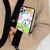 Maltese Cute Line Puppy Dog PC+TPU Phone Case For IPhone 17 16 15 14 13 12 11 Pro Max Plus Kawaii Cartoon Cover