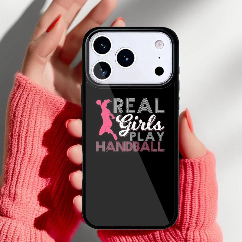 Eat sleep play Handball quotes Phone Case for iPhone 17 16 15 14 13 Pro Max Back Cover for 12 11 Pro Coque