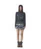 Akam Camouflage Logo Sweat Skirt (Gray)