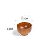 1 Pcs Wooden Bowl Jujube Wooden Bowl Round Large Soup Bowl Creative Children'S Rice Bowl Tableware