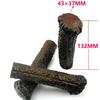 1pc Horse Antler Pattern Bowie Straight Knife Piercing Handle Patch POM Resin Material DIY Making Grip Scale Parts Accessories