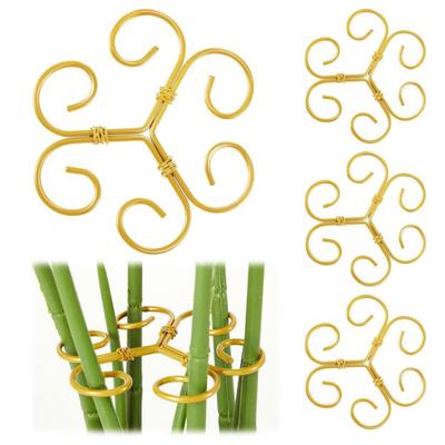 4Pcs Plant Pole Support Frame Reliable Plant Stem Support Easy To Use Indoor Garden Utility Tools for Monstera Bonsai