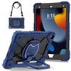 for iPad 5th/6th/7th/8th/9th/10th 2022 Air 4/5 Pro 11 Pro 9.7 Case with Pencil Holder with 360 Rotating Foldable Stand Cover