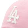 47 Cap Clean Up MLB Logo Los Angeles Dodgers Petal Pink