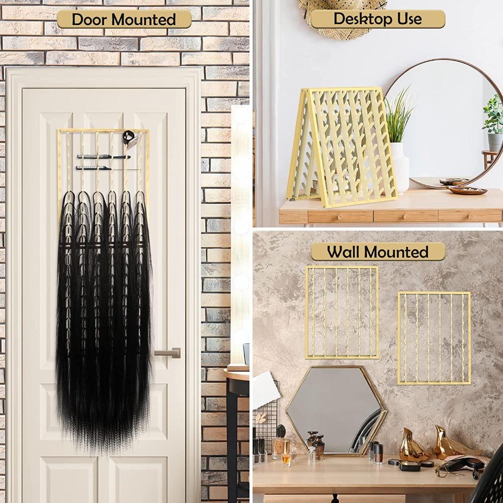 

Деревянная рамка для волос Woodiness, 120 колышков, рамка для катушки, новый кронштейн для наращивания волос, парикмахерская