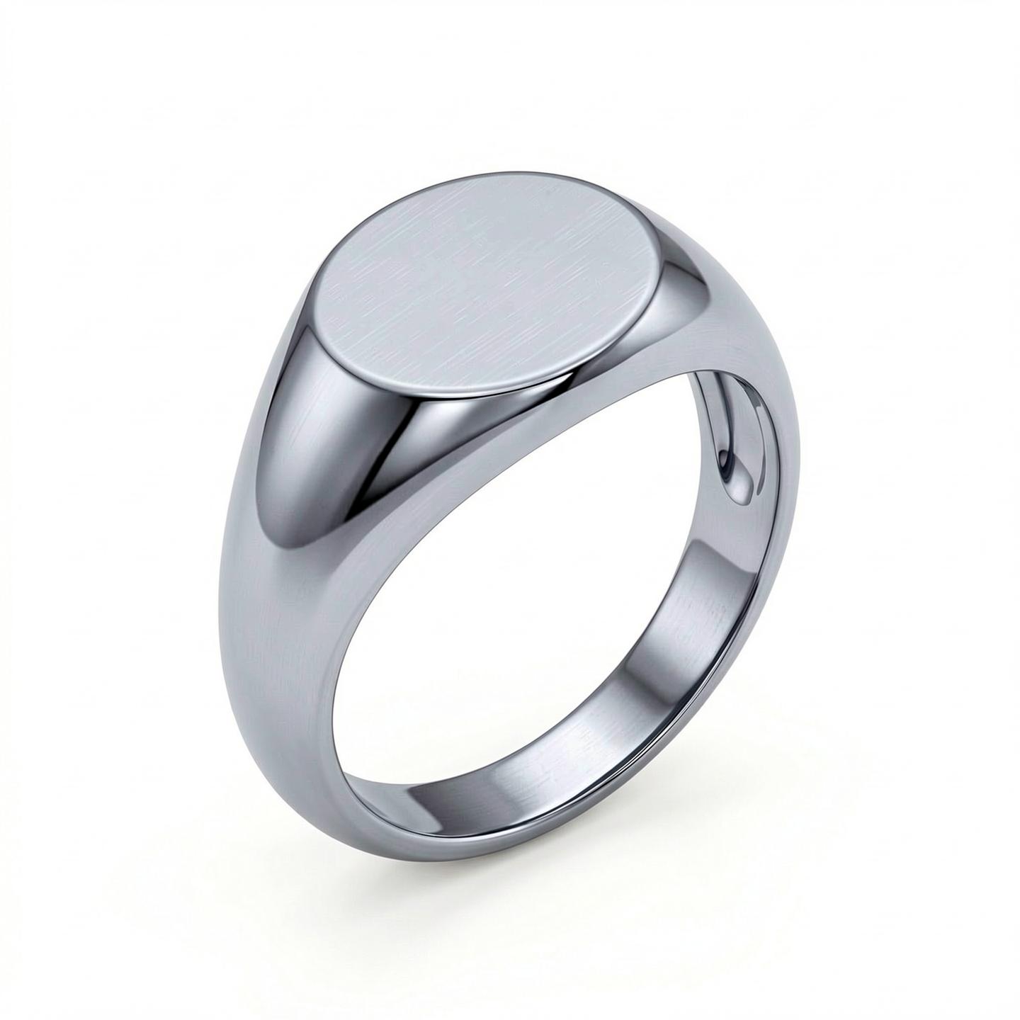 

10mm Wide Plain Band Ring for Women Men Gold Silver Color Stainless Steel Minimalist Chunky Finger Jewelry Non-tarnish Gift 6