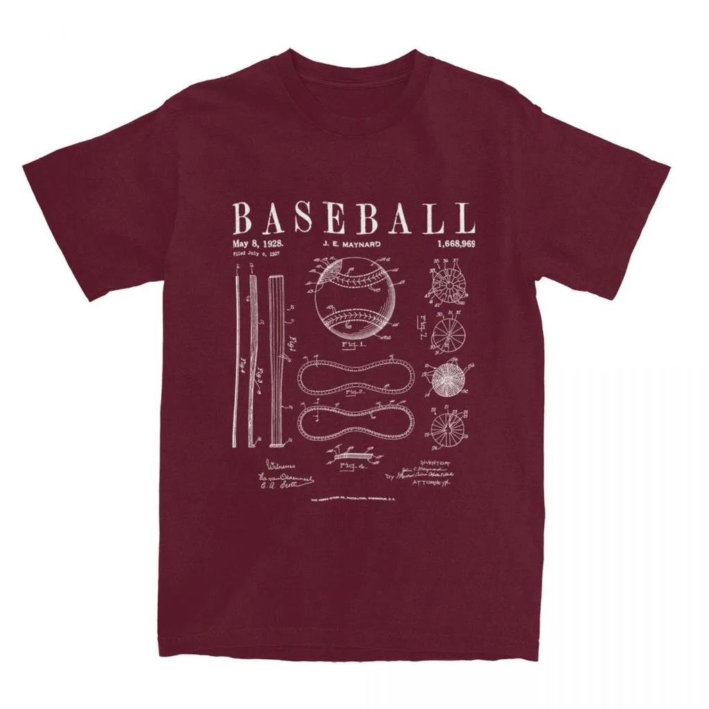 Baseball Bat And Ball Drawing T Shirt Accessories Men Women Cotton Casual T-shirt Short Sleeve Clothes Gift Idea