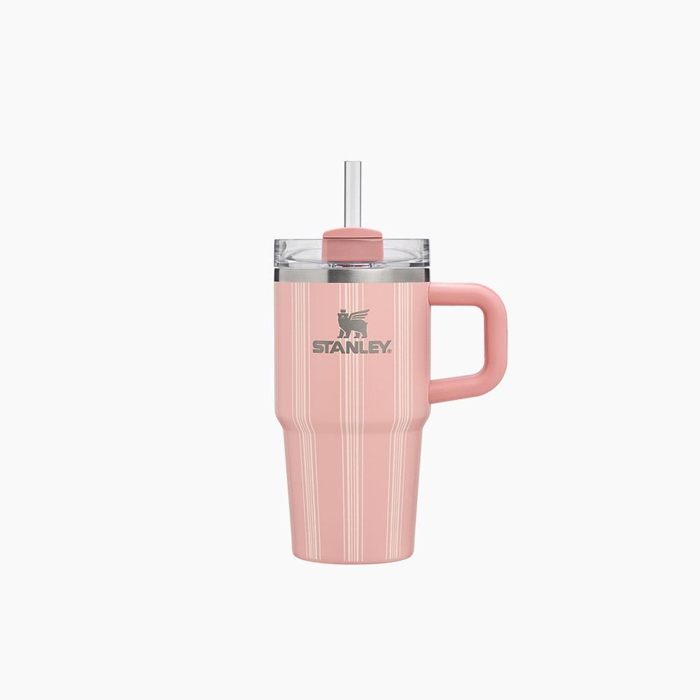 

Stanley Quencher H2.0 FlowState Tumbler 591ml, Picnic Stripe - Peach Rose 591ml/ Peach Rose