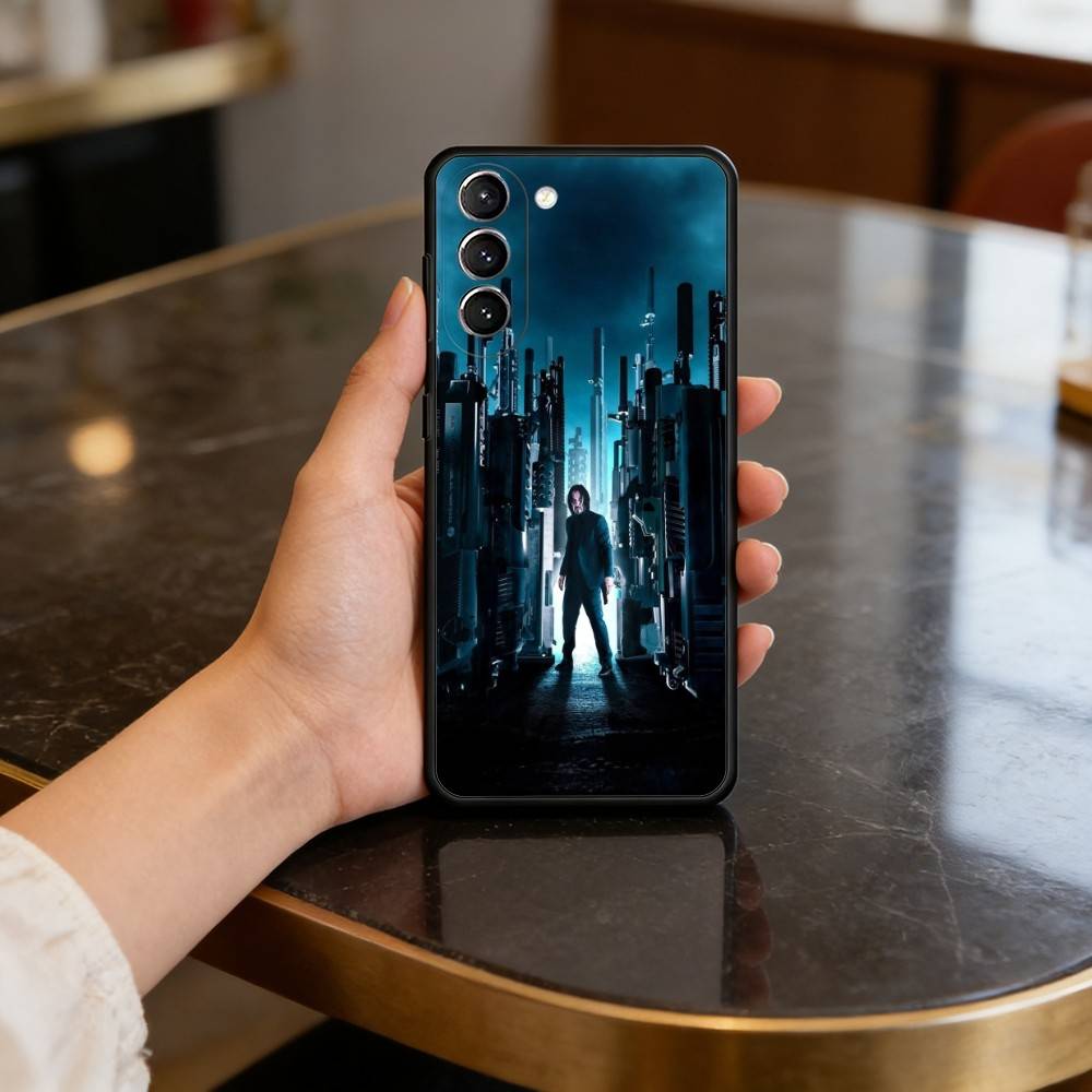 Film J-John W-Wick B-Bab Case for Samsung Galaxy S21 S25 FE S24 S23 Ultra S20 S9 S22 Plus S10 TPU Cover