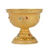 Tibetan Buddhist Water Offering Bowls Hand Carved Tibetan Buddhist Offering Bowl Gilded Water Cup Copper Yoga Meditation