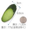 Food Sample Keychain Cucumber Slices Look Like You Want To Eat Them 361K [Coconut Accessories] - - -