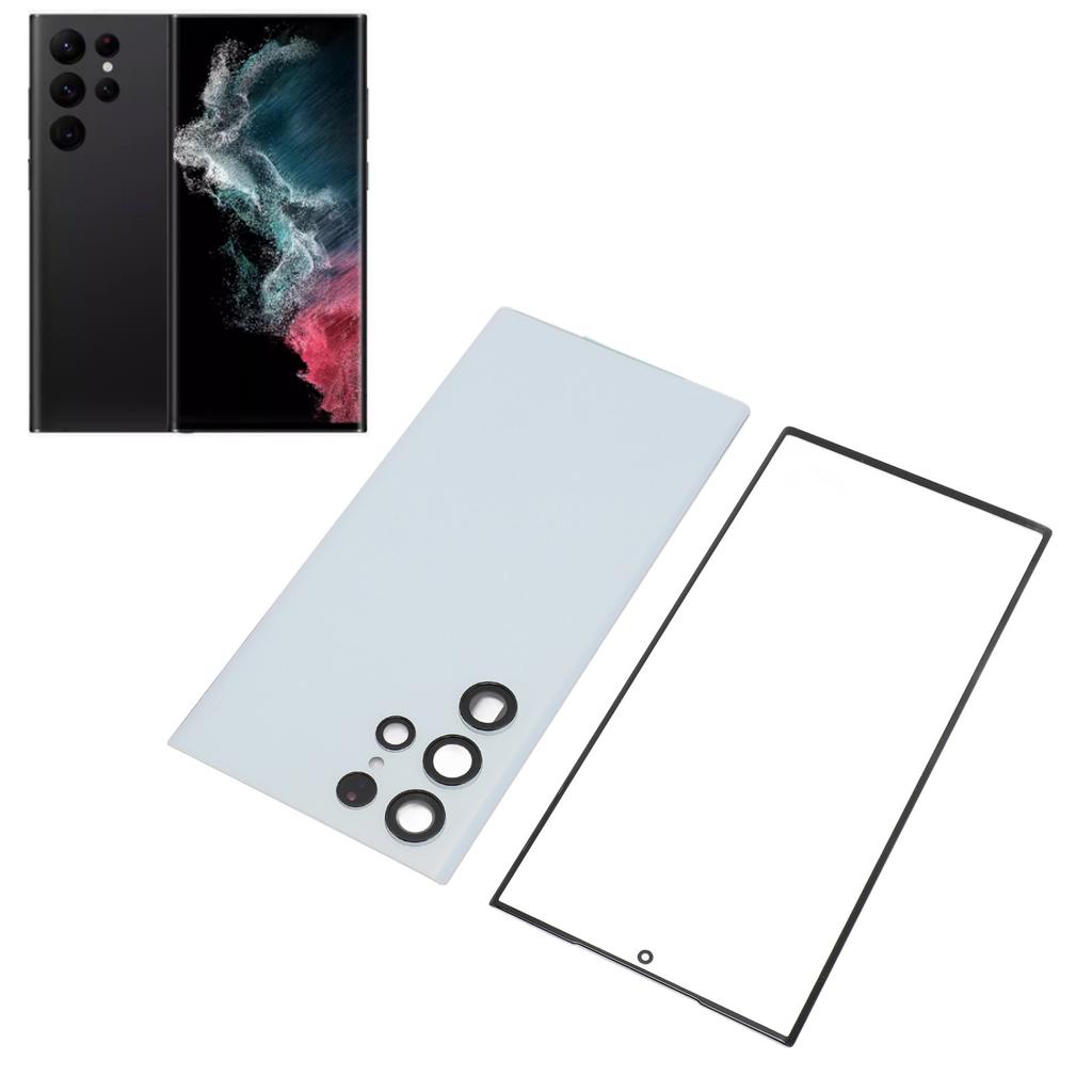 Back Glass Cover Housing Door Perfect Fit with Complete Repairing Tools Phone Outer Glass Lens Cover for 2 5G